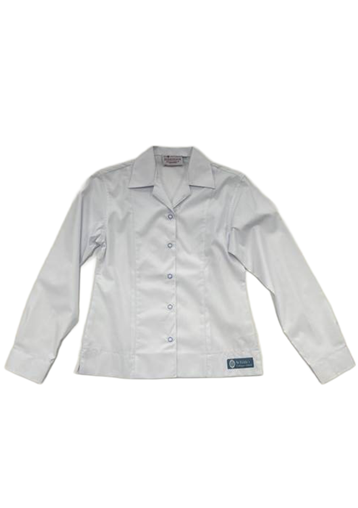 St Hilda's Collegiate LS Blouse White