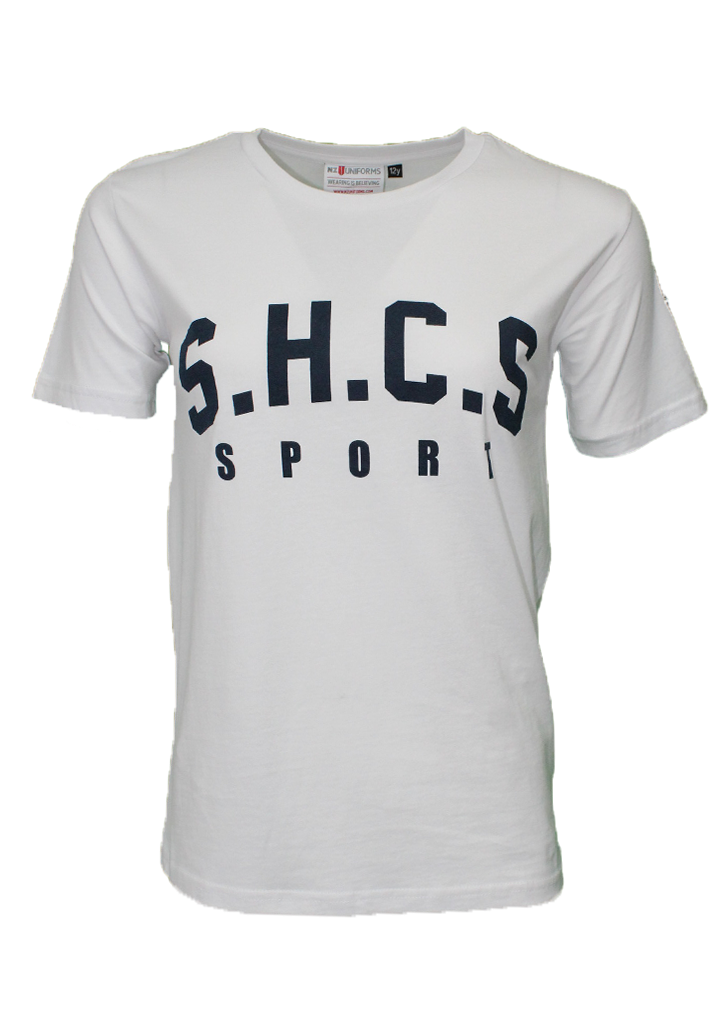 St Hilda's Collegiate Warm Up Tee White (OPTIONAL)